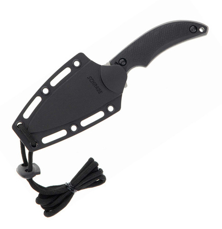 Schrade - Nóż survivalowy Adder - AUS-10 - Czarny - 1182521