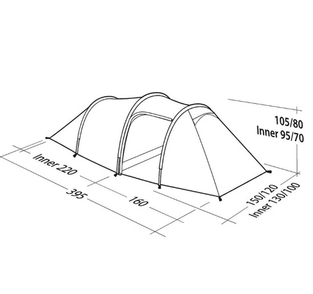 Robens - Namiot Voyager 2EX - Seria Trail