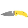 Nóż składany Spyderco Native Chief 2 Lightweight Salt Yellow FRN, Satin MagnaCut by Sal Glesser (C244PYL)