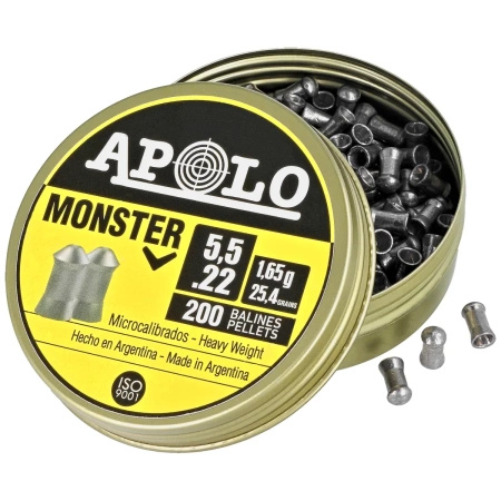 Apolo - Śrut Monster 5.5 mm, 200 szt. 1.65g/25.4gr (19931)
