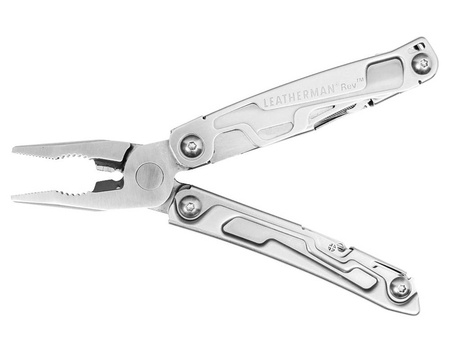 Multitool Leatherman Rev (832130) stainless - 14 narzędzi