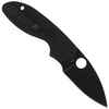 Nóż składany Spyderco Efficient G-10 Black / Black Blade Plain - C216GPBBK