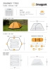 Namiot Snugpak Journey Trio Orange