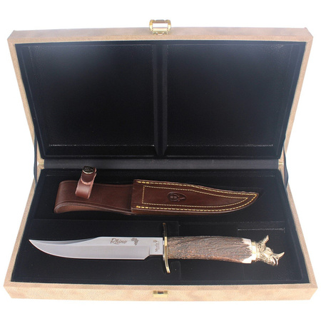 Nóż myśliwski Muela Deer Stag 160mm, Gift Box (RHINO-16BF)