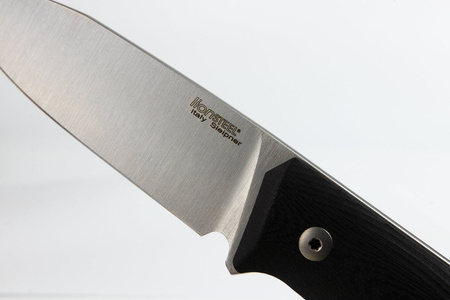 Nóż LionSteel Bushcraft G10 Black / Satin Blade (B35 GBK)