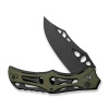 Nóż składany Civivi Biophase Black Aluminium / OD Green G10, Black Stonewashed Nitro-V (C23083C-2)