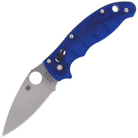 Nóż składany Spyderco Manix 2 FRCP Blue CTS-BD1N Plain (C101PBL2)