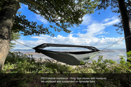 Hamak DD Hammocks Frontline XL KING Size - Olive