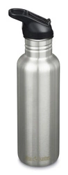 Butelka turystyczna Klean Kanteen Classic (Flip Sport Cap) 800ml Brushed Stainless