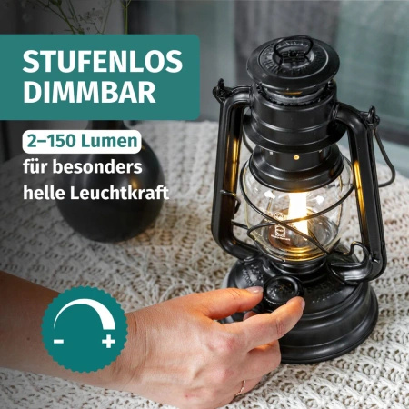 Lampa ogrodowa Feuerhand LED Baby Special 276 - Olive