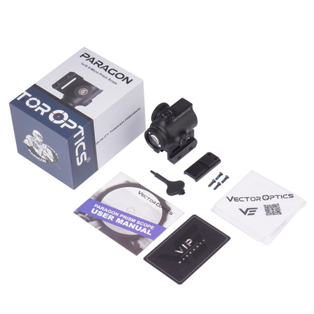 Vector Optics - Celownik pryzmatyczny Paragon 1x18 X-Mini - Czarny - SCPS-M10