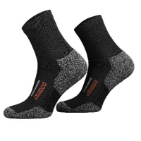 Comodo - Skarpety trekingowe krótkie - ciemnoszare
