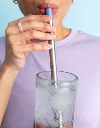 Filtr słomkowy do wody LifeStraw SIP z etui - 3 pack - Laguna/Thistle/Apricot