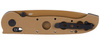 Nóż skladany CRKT M16-14XD Desert Tan - Tanto Veff Serrations