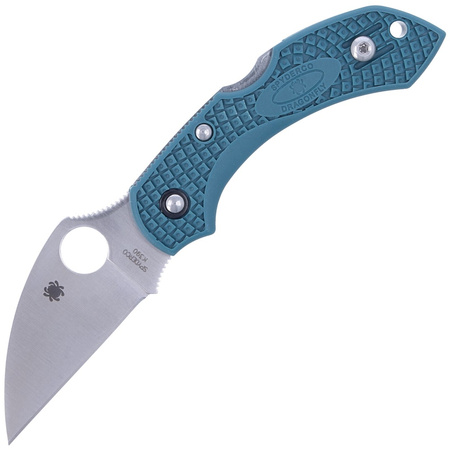 Nóż składany Spyderco Dragonfly 2 Blue FRN, Satin K390 (C28FP2WK390)