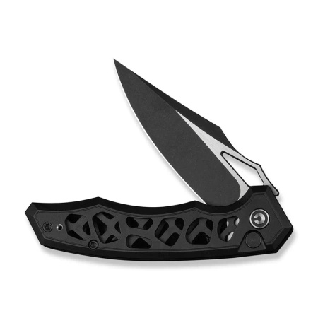 Nóż składany Civivi Anaaki Black Aluminium, Black Stonewashed/Satin Nitro-V (C24039-1)