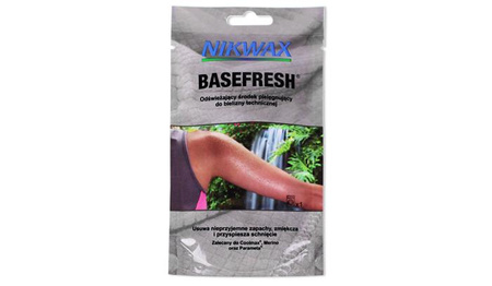 Nikwax - Środek pielęgnacyjny do tkanin sportowych - bielizny - BaseFresh - 50 ml - saszetka