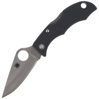 Nóż składany Spyderco Ladybug 3 FRN Black Plain - LBKP3