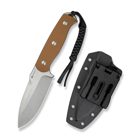 Nóż Sencut Toxodon Brown G10, Stonewashed 9Cr18MoV (S24036-3)