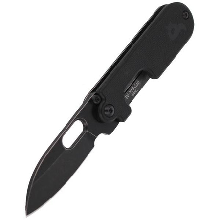 Nóż składany BlackFox Bean Gen2 Full Black Stone Washed Black G10 (BF-719G10)