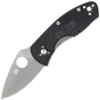 Nóż składany Spyderco Ambitious Black FRN, Plain (C148PBK)