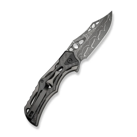 Nóż składany Civivi Biophase Gray Aluminium / Black G10, Damascus (C23083C-DS1)