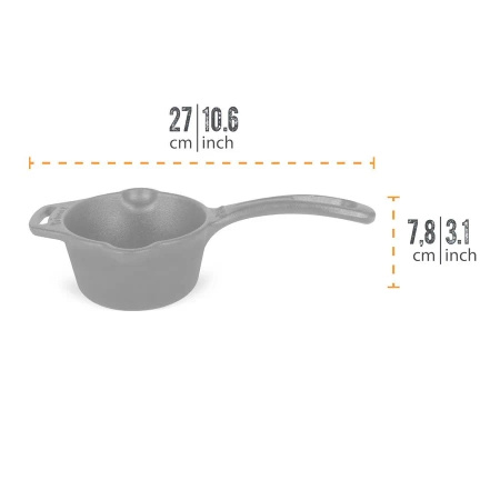 Żeliwny rondelek do sosu Petromax 0.5 L Cast iron sauce pan