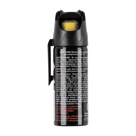 Klever - Gaz pieprzowy Anty-dog 50 ml