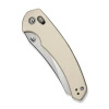 Nóż składany Civivi Sixgill Ivory G10, Satin Nitro-V by Gavko Knives (C24050-2)