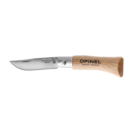 Nóż Opinel 02 inox buk