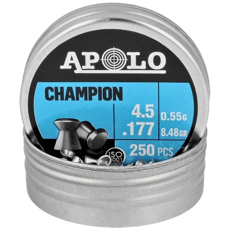 Apolo - Śrut Champion 4.5 mm, 250 szt. 0.55g/8.48gr (19002)