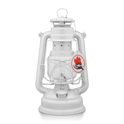 Lampa naftowa - Feuerhand Hurricane Lantern 276 - Biała