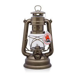 Lampa naftowa - Feuerhand Hurricane Lantern 276 - Brązowy perłowa