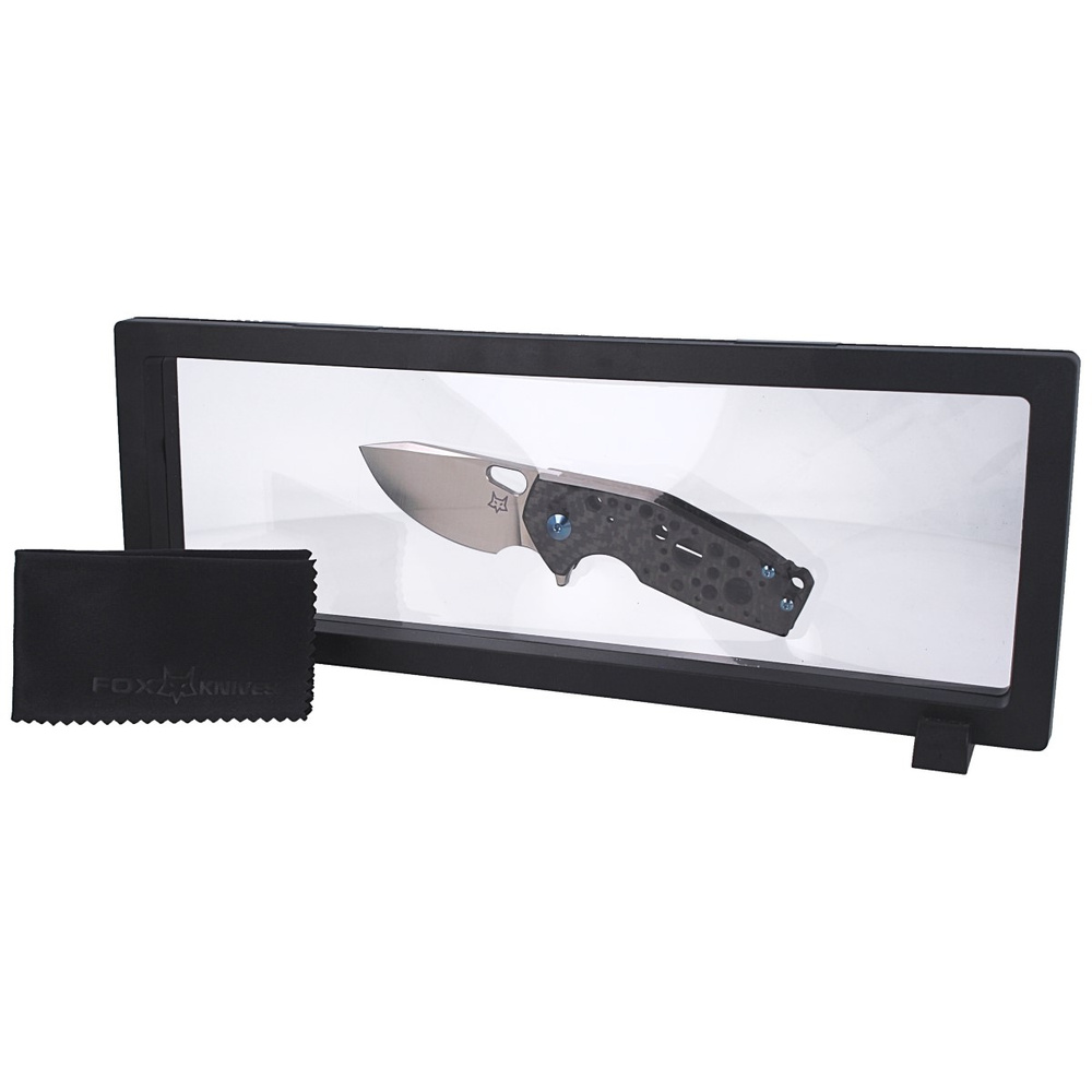 Nóż skłądany FOX Suru Carbon Fiber Frame Lock by Jesper Voxnaes (FX526