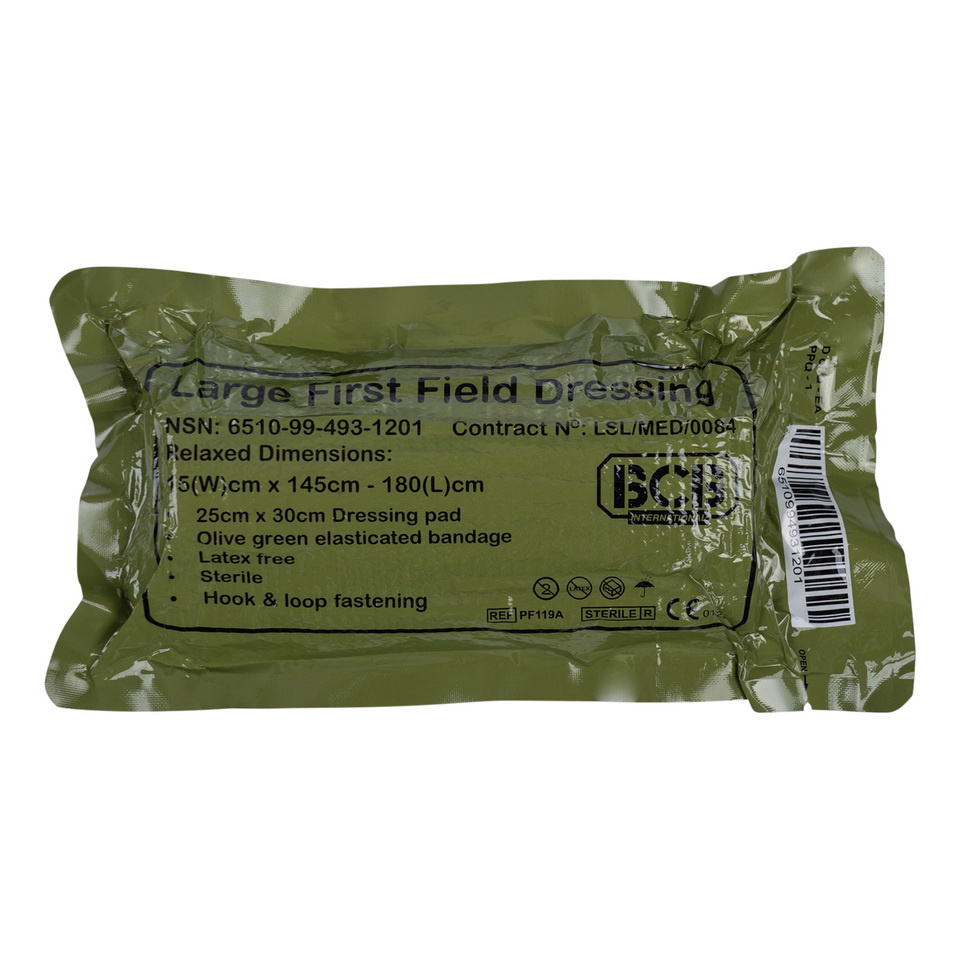 Opatrunek indywidualny wodoszczelny bojowy Duży BCB Combat first